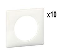 LEGRAND Lot de 10 Plaque Céliane Yesterday blanc (066631)