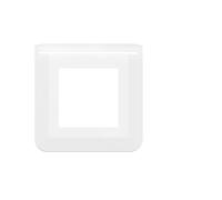 LEGRAND | Lot de 10 plaques Mosaic, blanc, pour 2 modules, montage encastré, finition brillante facile à nettoyer