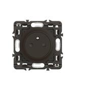 Legrand | Lot de 4 prises 2P+T Céliane, bornes automatiques pour connexion rapide sans outil, avec éclips de protection enfant, Noir