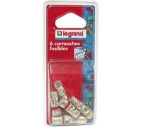LEGRAND Lot de 6 fusibles avec voyant assortis