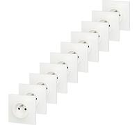 Legrand - LOT NEPTUNE 10 PRISES DE COURANT AVEC TERRE - 200252