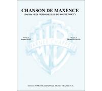 LEGRAND MICHEL - CHANSON DE MAXENCE - PIANO, CHANT