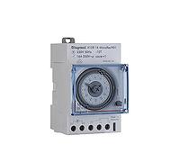 Legrand Micro Rex W31 semaines Programmateur journalier Analogique, Répartiteur à encastrer 3 Module Large, 412814