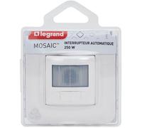 LEGRAND - Mosaic interrupteur automatique blanc complet