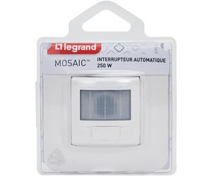 LEGRAND - Mosaic interrupteur automatique blanc complet