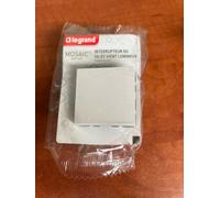 Legrand Interrupteur va-et-vient Mosaic Easy-Led à voyant lumineux Blanc