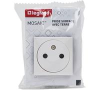 LEGRAND Mosaic prise 2P+T à composer en sachet