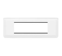 LEGRAND - Mosaic support plaque 6 modules blanc horizontal