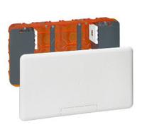 Legrand Multimedia Boîtier encastrable 2x5 modules - 080195