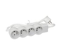 Multiprise 4 prises 2P+T sans interrupteur - 16A - cordon 1,5m - 50055 LEGRAND