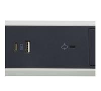 LEGRAND Multiprise FB 3x2P+T prenium parafoudre USB A+C 1.5m blanc/