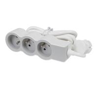 Legrand Multiprise 3 prises 2P+T 16A sans interrupteur cordon 1,5 m 50051
