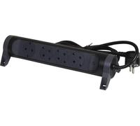 Legrand Multiprise orientable 4x prise, 1,5m de câble noir 694530