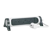 Multiprise pivotante 3 prises 2P+T avec interrupteur - cordon 1,5m - 16A - 50071 LEGRAND
