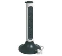 Multiprise 4 prises Legrand 2m (Noir/Blanc)