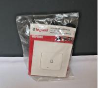 Legrand Poussoir lumineux Neptune résidentiel – Voyant inclus Connexion rapide, Fixation griffes/vis