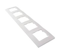 Legrand Plaque d'interrupteur Niloé 665005 NL à 5 entrées Blanc