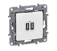 Legrand Niloe 764594 Encastré Double Connecteurs USB Prise Chargeur Electrisc