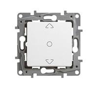 Legrand Niloé - Interrupteur Double pour volets roulants et bâches (moderne, 2300 W, 230 V Blanc