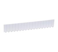 Legrand Obturateur LEG01665 18 modules séparables Gris