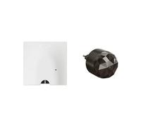 LEGRAND Pack chauffage électrique connecté Céliane With Netatmo, Wi-Fi | Blanc, prise mobile noire, chauffage électrique connecté, Wi-Fi2,4GHz, contrôle smartphone, assistants vocaux