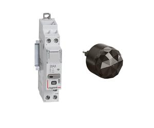 LEGRAND Pack démarrage chauffe-eau connecté, Drivia With Netatmo, Wi-Fi | Encastré, IP41, Zigbee et Wi-Fi 2,4G, pilotable via smartphone et assistants vocaux, suivi consommation chauffe-eau