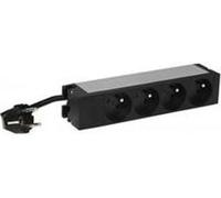 LEGRAND PDU Basic, 1U-10", sortie 4x 230V (CZ/FR), monophasé 16A, entrée fourche CZ - câble 3m