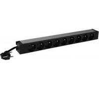 LEGRAND PDU Basic, 1U-19", sortie 9x 230V (CZ/FR), monophasée 16A, entrée fourche CZ - câble 3m