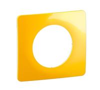 Legrand Plaque de finition Céliane CP0421 1 poste Jaune safran