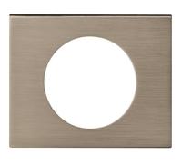 LEGRAND Plaque de finition Céliane 1 poste Inox brossé
