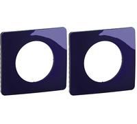 LEGRAND - Plaque Céliane - Plaque de Finition pour Prises et Interrupteurs Céliane - 1 poste - Bleu de four (Lot de 2)