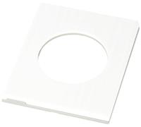 Plaque de finition Legrand pour 1 prise CELIANE corian cannele