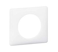 LEGRAND - Plaque Céliane - Plaque de Finition pour Prises et Interrupteurs Céliane - 1 Poste - Laqué Blanc