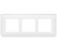 Legrand - Plaque de finition Mosaic spéciale rénovation 3x2 modules horizontal - blanc