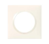 Plaque de finition 1 poste blanche Legrand Dooxie