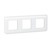 Legrand LEG78806 Plaque programme mosaïque 3 x 2 modules horizontal Blanc