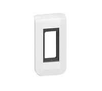 Legrand - Plaque Mosaic avec support pour 1 module - blanc