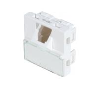 LEGRAND Plastron Mosaic 45x45 incliné 45° 1 port RJ45 CAT 6 STP