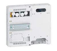 Platine disjoncteur branchement et compteur 225x250x45mm pour Drivia 13 et 18 - LEGRAND - 401181