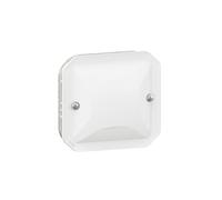 LEGRAND, Plexo 069517L Capteur crépusculaire, circuit d'éclairage « ON » et « OFF » en fonction des conditions d'éclairage, seuil de luminosité : 5-1275 lux, IP 55- IK 08, couleur : gris, 069517L