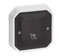 LEGRAND, Plexo 069586L Interrupteur sans contact Éclairage LED Interrupteur Arrêt/Va-et-Vient Master/Slave Bouton contact Smart Home Compatible Smart Home 200 W Gris