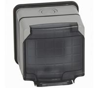 Legrand Plexo 66 Mosaic Adapter 2 Modules IP66 IK08 - 684636