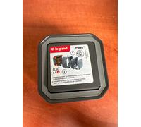 LEGRAND | Poussoir Plexo Étanche, Montage En Saillie, Finition Anthracite, Résistance Aux Chocs IK08, Protection Contre Poussières Et Projections IP55