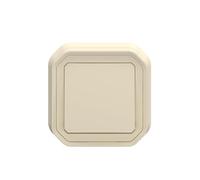 LEGRAND | Plexo Interrupteur Ou Va-Et-Vient, Étanche IP55 Beige, Résistance Aux Chocs IK08, Installation Encastrée Facile