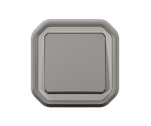 LEGRAND, Plexo New 069712L Cache pour pièces humides Interrupteur va-et-vient simple avec indicateur lumineux Montage par griffes d'expansion IP55 - I