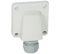 Sortie de câble - Plexo - 20A - 32A - Complet encastré - Gris - Intérieur
