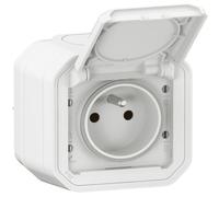 Legrand - Plexo Prise De Courant 2p+t Saillie Complet étanche Blanc Ip55 - 069781l