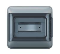 Legrand, Plexo S 601888 Répartiteur pour pièces humides IP65-IK07 1 rangée 8 modules Dimensions (H x l x P) 200 x 213 x 106 mm avec bornier conducteur neutre et conducteur de protection