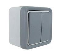 Double va-et-vient Plexo complet IP55 LEGRAND 069715