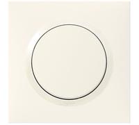 Legrand - Poussoir dooxie 6A 250V~ livré avec plaque carrée blanche
